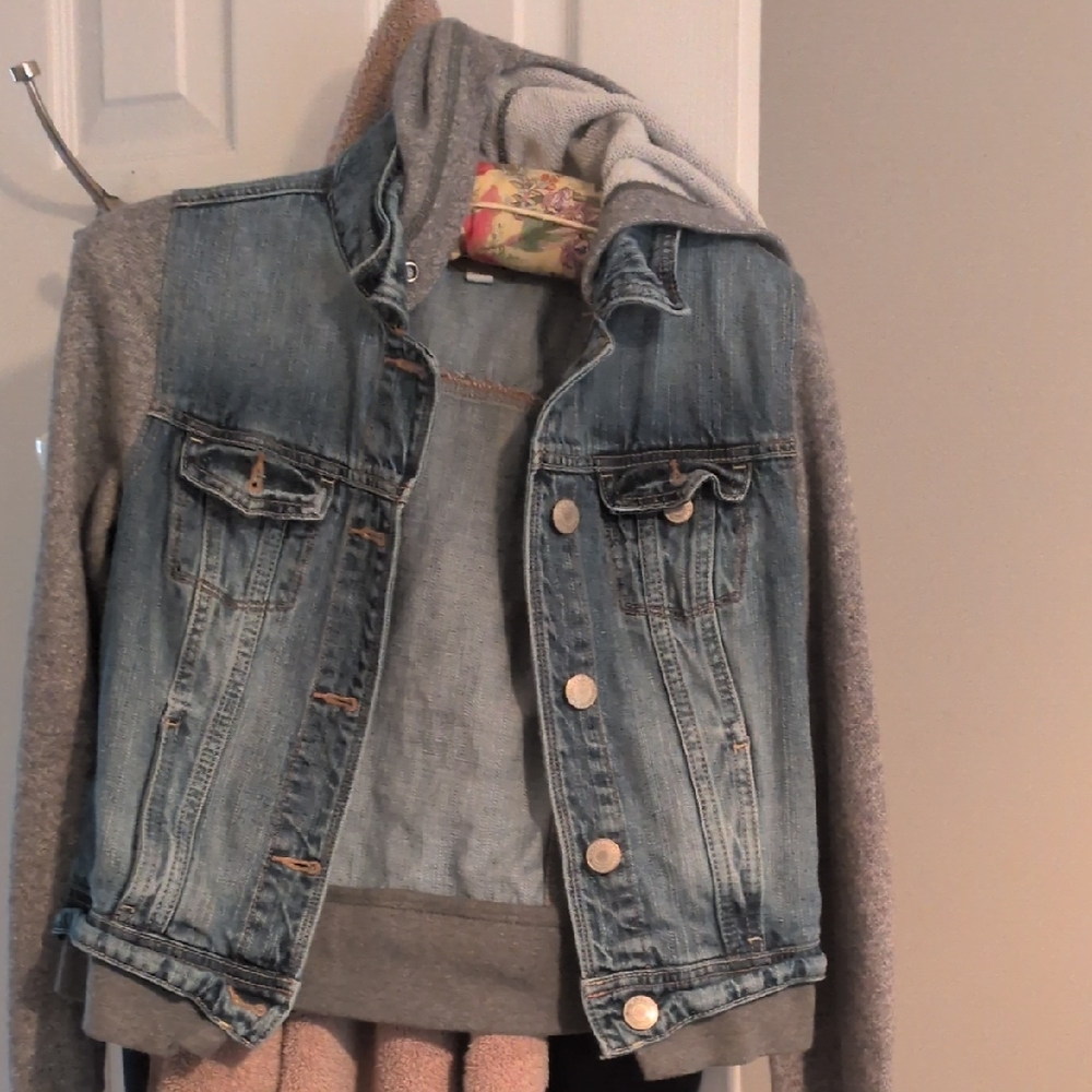 American Eagle Outfitters Blue Jean Jacket